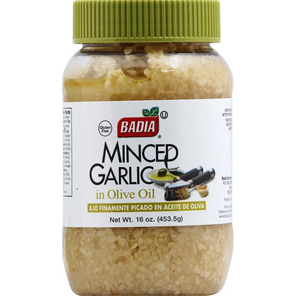 Badia Garlic, Minced, in Olive Oil Publix Super Markets