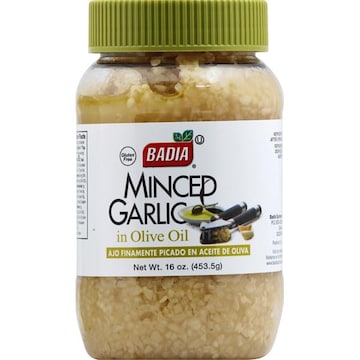 Badia Garlic, Minced, in Olive Oil