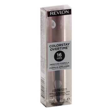 Revlon Colorstay Overtime Lipcolor, Longwear, Clear Shine Topcoat, Taupe Time 560