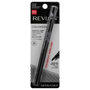 Revlon Liquid Eye Pen, Dramatic Wear, Blackest Black 002