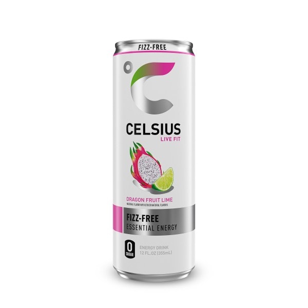 CELSIUS CELSIUS Fizz Free Dragon Fruit Lime, Functional Energy