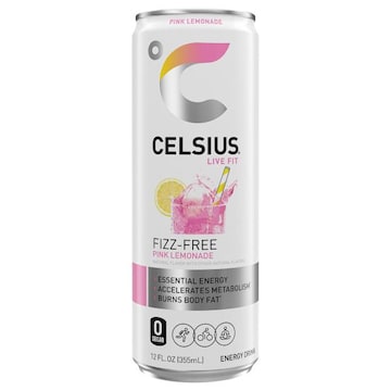 Celsius Live Fit Fizz-Free Pink Lemonade Energy Drink