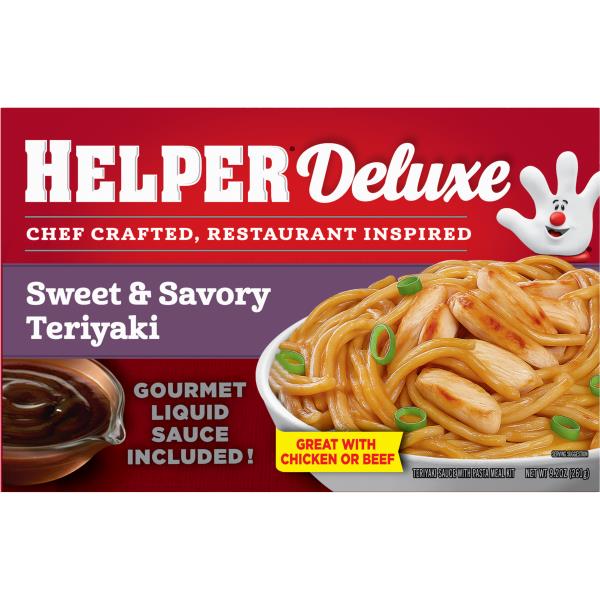 Hamburger Helper Deluxe Sweet & Savory Teriyaki Pasta Meal Kit