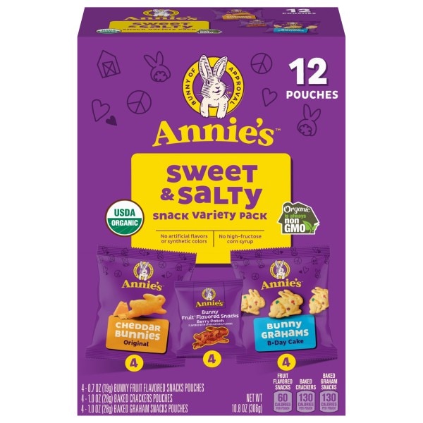Annie's Sweet & Salty Snack Variety Pack | Publix Super Markets