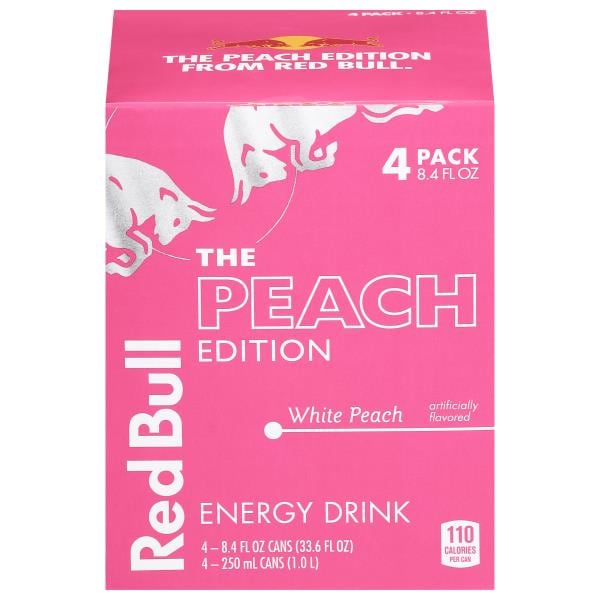 Red Bull The Peach Edition White Peach Energy Drink | Publix Super