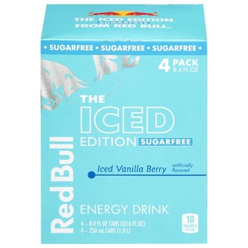 Red Bull The Iced Edition Sugarfree Iced Vanilla Berry Energy Drink