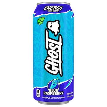 Ghost Zero Sugar Blue Raspberry Energy Drink