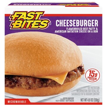 Fast Bites Cheeseburger