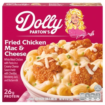Dolly Parton's Fried Chicken Mac & Cheese