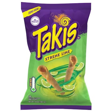 Takis Zero Heat Xtreme Lime Tortilla Chips