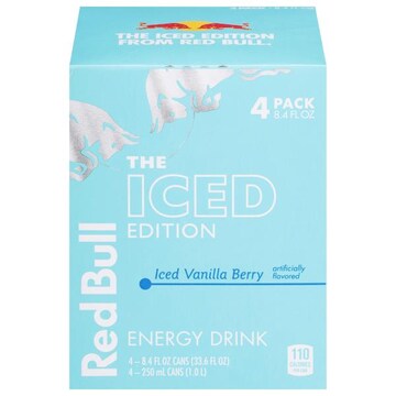 Red Bull The Iced Edition Iced Vanilla Berry Energy Drink