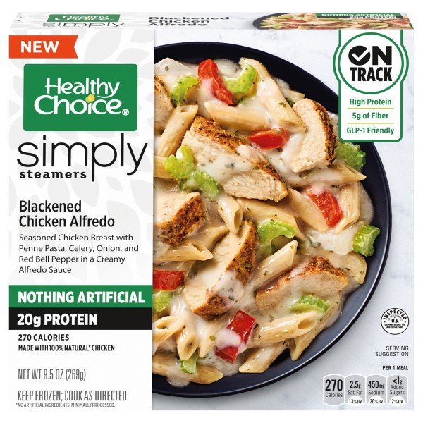 Healthy Choice Simply Steamers Blackened Chicken Alfredo | Publix