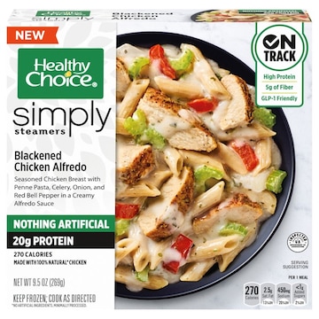 Healthy Choice Simply Steamers Blackened Chicken Alfredo