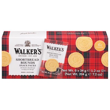 Walker's Shortbread Snack Pack Rounds