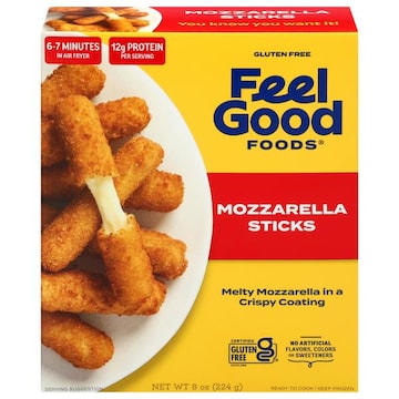 Feel Good Foods Gluten Free Mozzarella Sticks