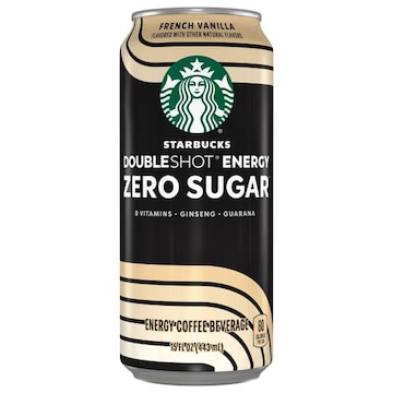 Starbucks Doubleshot Energy Zero Sugar French Vanilla Flavored Energy Coffee Beverage