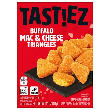 Tastiez Medium Buffalo Mac & Cheese Triangles