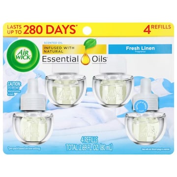 Air Wick Fresh Linen Scented Oil Refills