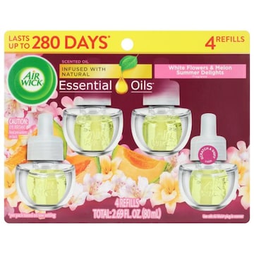 Air Wick White Flowers & Melon Summer Delights Scented Oil Refills
