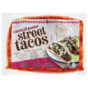 Texas Meat Company Diced Marinated Pork Street Tacos