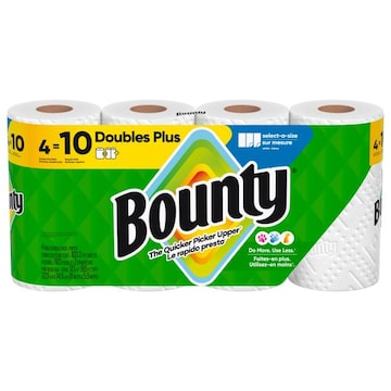 Bounty Select-A-Size White 2-Ply Double Rolls Paper Towels