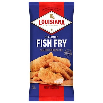 Louisiana Fish Fry Products Seasoned Fish Fry Seafood Breading Mix