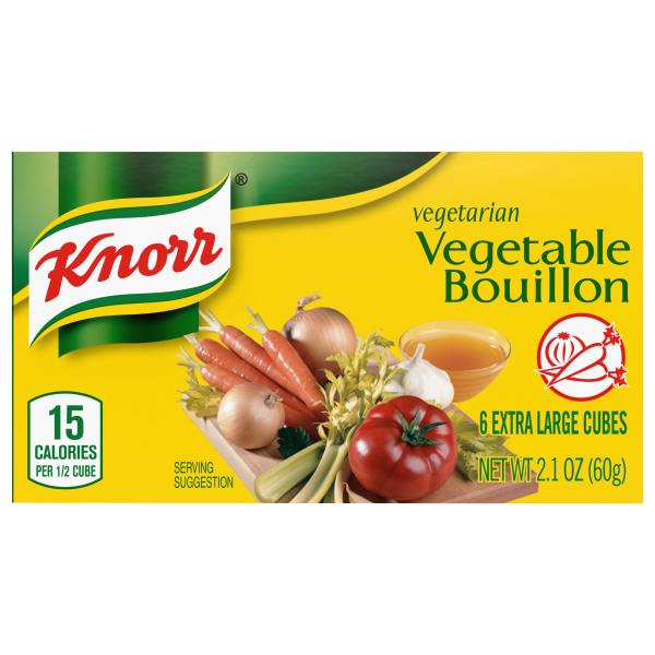 Knorr Vegetable Bouillon, Vegetarian, Extra Large Cubes Publix Super