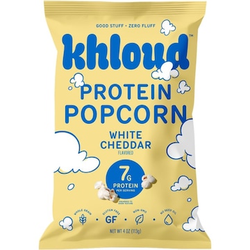 Khloud, Inc. White Cheddar Protein Popcorn