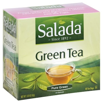 Salada Green Tea, Pure Green, Tea Bags