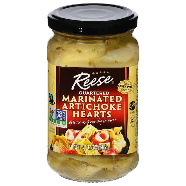 Reese Artichoke Hearts, Marinated, Quartered Publix Super Markets