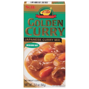 Golden Curry Japanese Curry Mix, Medium Hot