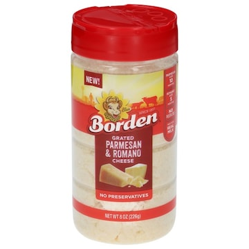 Borden Parmesan & Romano Grated Cheese