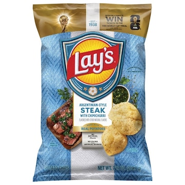 Lay's Argentinian-Style Steak with Chimichurri Potato Chips