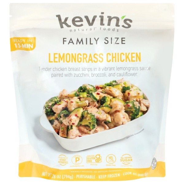 Kevin's Natural Foods Lemongrass Chicken Family Size | Publix