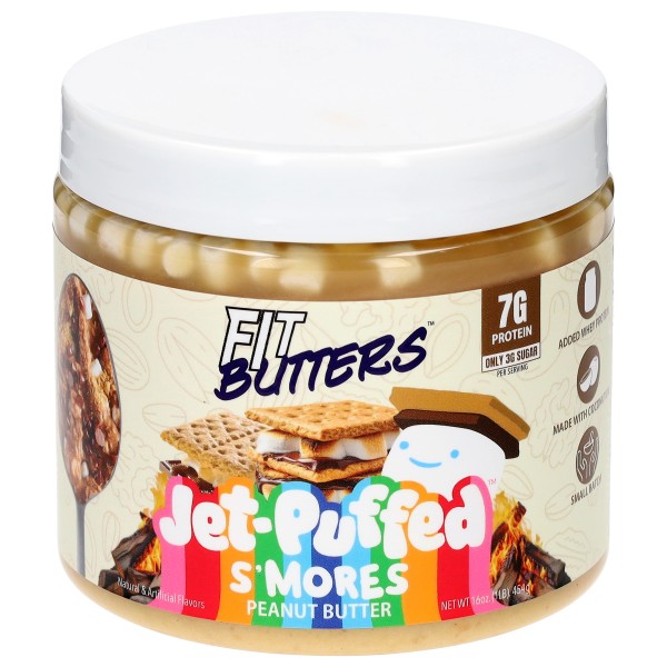Fit Butters Jet-Puffed S'mores Peanut Butter | Publix Super Markets