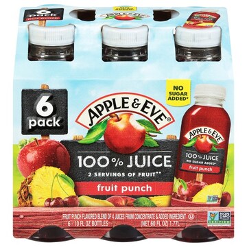 Apple & Eve No Sugar Added Fruit Punch Juice