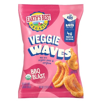 EARTH'S BEST BBQ Blast Flavored Veggie Waves
