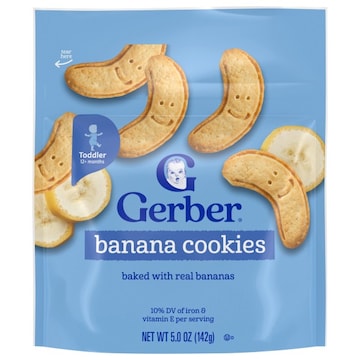 Gerber Toddler (12+ Months) Banana Cookies