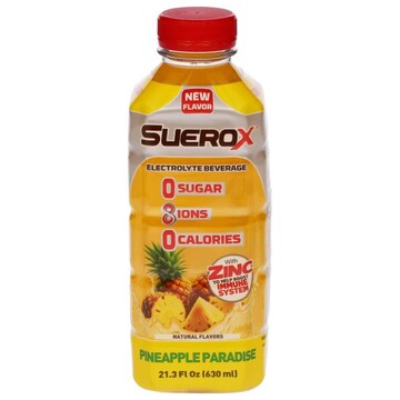Suerox Pineapple Paradise Electrolyte Beverage