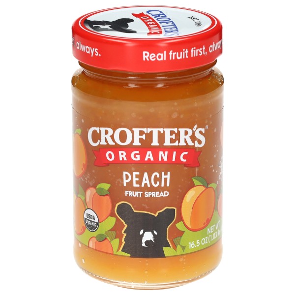 Crofter's Organic Peach Fruit Spread | Publix Super Markets