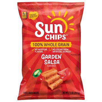 SunChips 100% Whole Grain Garden Salsa Whole Grain Snacks