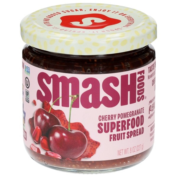 Smash Foods Superfood Cherry Pomegranate Fruit Spread | Publix