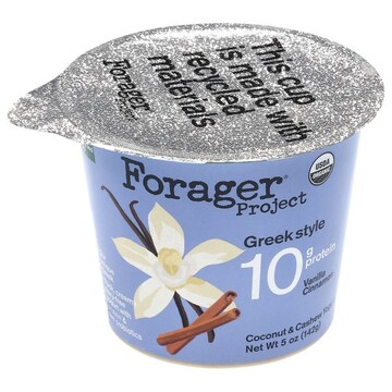 Forager Project Dairy-free Organic Greek-Style Yogurt, Vanilla Cinnamon