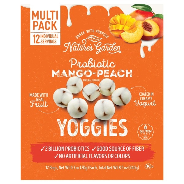 Nature's Garden Probiotic Mango-Peach Yoggies Multi Pack | Publix