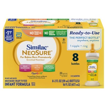 Similac NeoSure 0-12 Months Milk-Based Opti-Gro Infant Formula with Iron