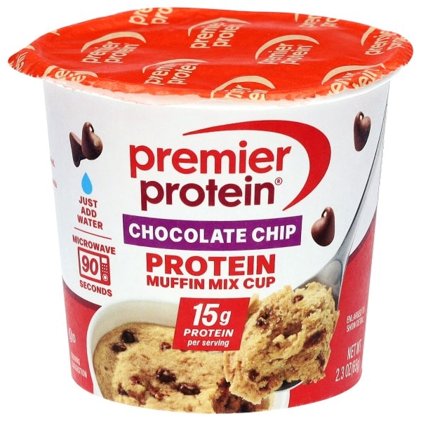 Premier Protein Protein Chocolate Chip Muffin Mix Cup | Publix
