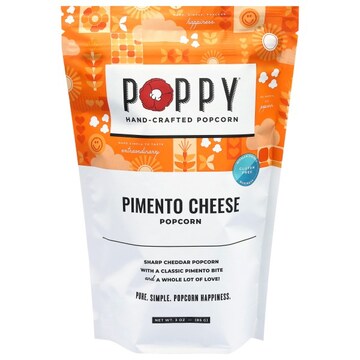 Poppy Pimento Cheese Popcorn