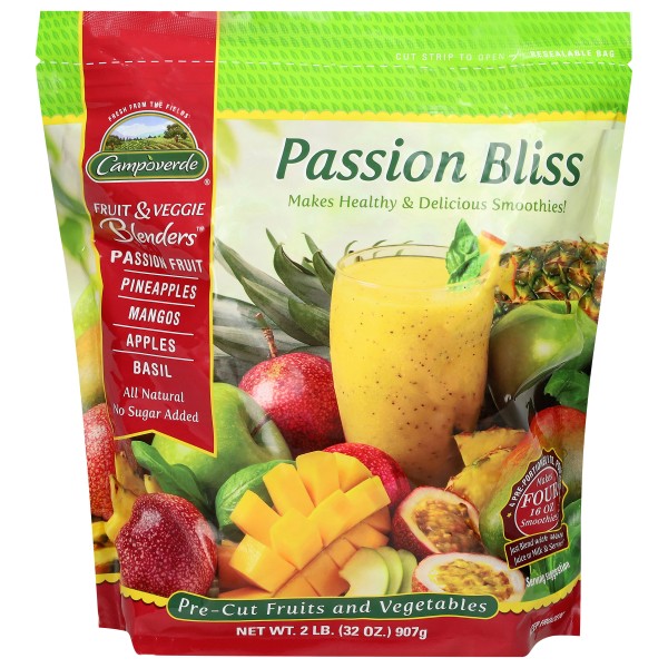 Campoverde Fruit & Veggie Blenders Pre-Cut Passion Bliss Fruits
