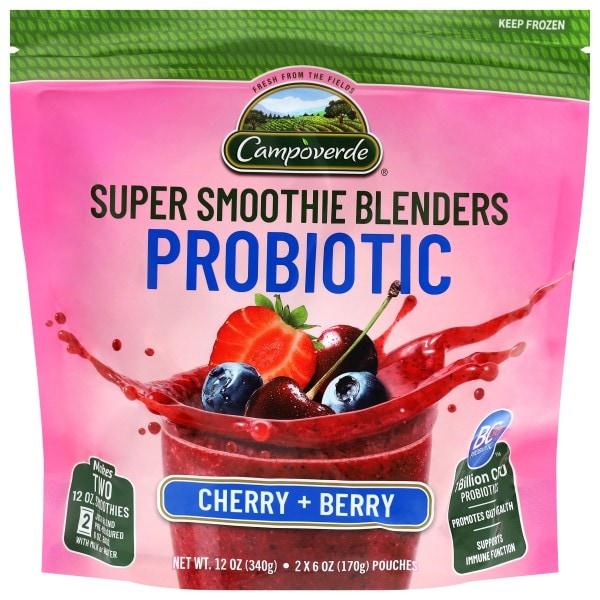 Campoverde Probiotic Cherry + Berry Super Smoothie Blenders