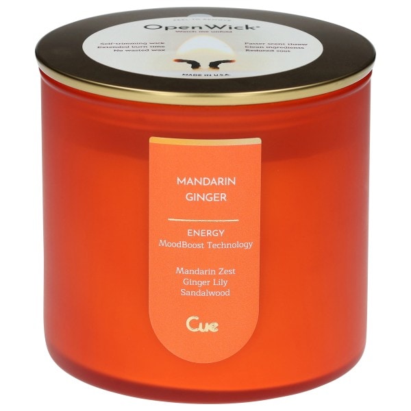 Cue Open Wick Mandarin Ginger Candle | Publix Super Markets